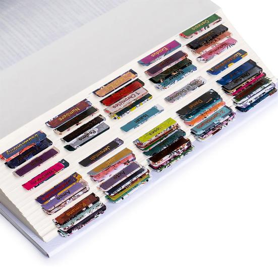 5/6Pcs Personalized Bible Index Tags Set Clear Print Tear-resistant Waterproof Bible Book Tabs Labels Stickers