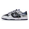 Dunk Low Wheel Of Star Eyes Abrasion Resistant Slip Resistant Low Top Skateboard Shoes Men's Black Blue Gray FQ8826-100(Team365-)