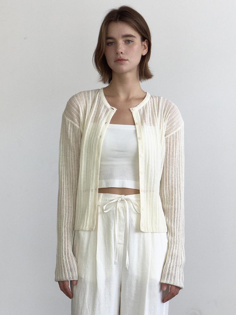 OVEOF Moa Summer Cardigan_Ivory