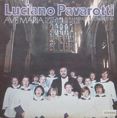 LP Record LUCIANO PAVAROTTI NATIONAL PHILHA Ave Maria 827608 Eterna 1983 German Dem Classical Used