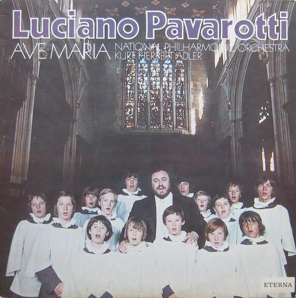 

LP Record LUCIANO PAVAROTTI NATIONAL PHILHA Ave Maria 827608 Eterna 1983 German Dem Classical Used