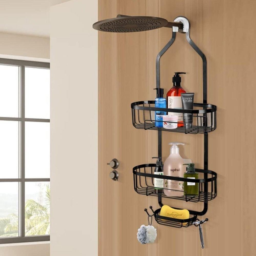 Rustproof Hanging Shower Basket Hooks Soap Holder Durable Soap Baskets  Shampoo