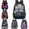 Durable Oxford Cloth Murder Drones Plush Backpack Large Capacity Anime Series