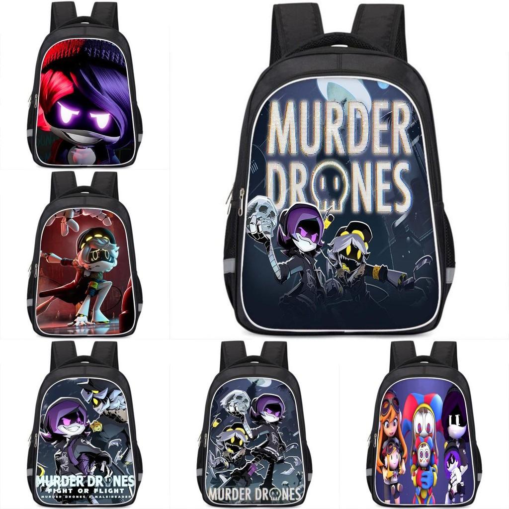 Durable Oxford Cloth Murder Drones Plush Backpack Large Capacity Anime Series