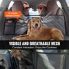 54 x 24 in Dog Car Seat Cover for Back Seat Waterproof 600D for Cars