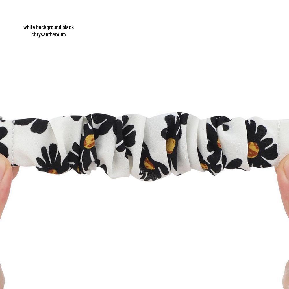 Brățară de ceas elastică tip scrunchie de 20mm/22mm pentru Samsung Galaxy Watch 4 & Huawei GT2 (42mm/46mm)