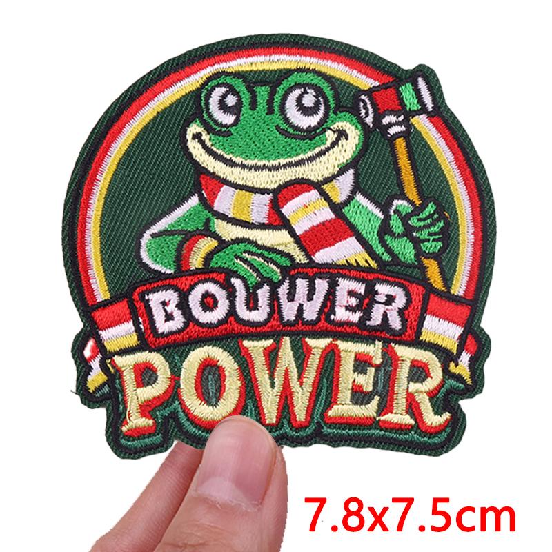 Niederlande Frosch Oeteldonk Emblem Gestickter Aufnäher Niederländischer Karneval Aufnäher Aufbügelbilder Für Kleidung DIY Feier Geschenke
