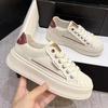Fashion Beike Head Little White Shoes for Women Breathable Sneakers Women Trends 2024 Comfortable, and Elevated Lace Up Shoes