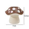 1/2pcs Creative Mushroom Shape Storage Box Cute Plastic Home Bathroom Makeup Brush Bottle Holder Office Desk Pen Organizer