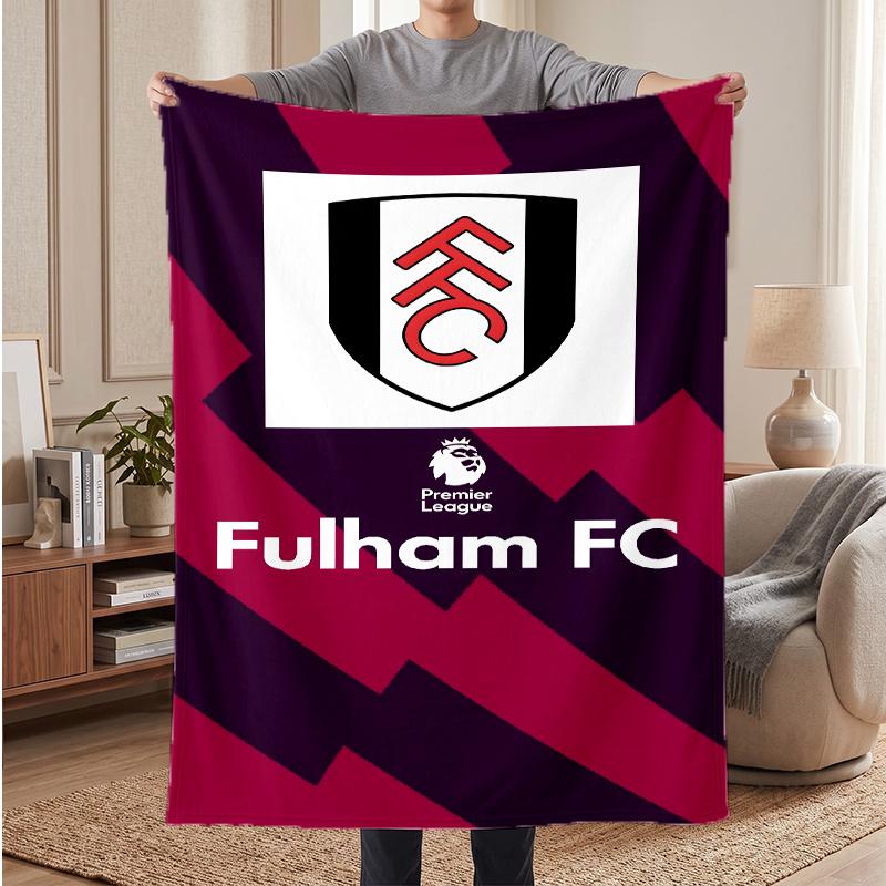 Fulham Fc (41) Soft Warm Flannel Blankets Comfortable Blanket for Home Decoration Gifting