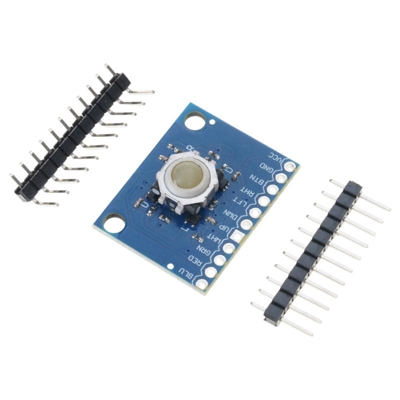 Trackball Hall Effect Sensory 360 Degree Trackball Multifunction Module Trackball Module for Microcontroller Integration