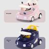 Kids' Electric 4-Wheel Drift Car with Dining Tray: Forward, Backward, Rotate - Indoor Toy with Free Shipping