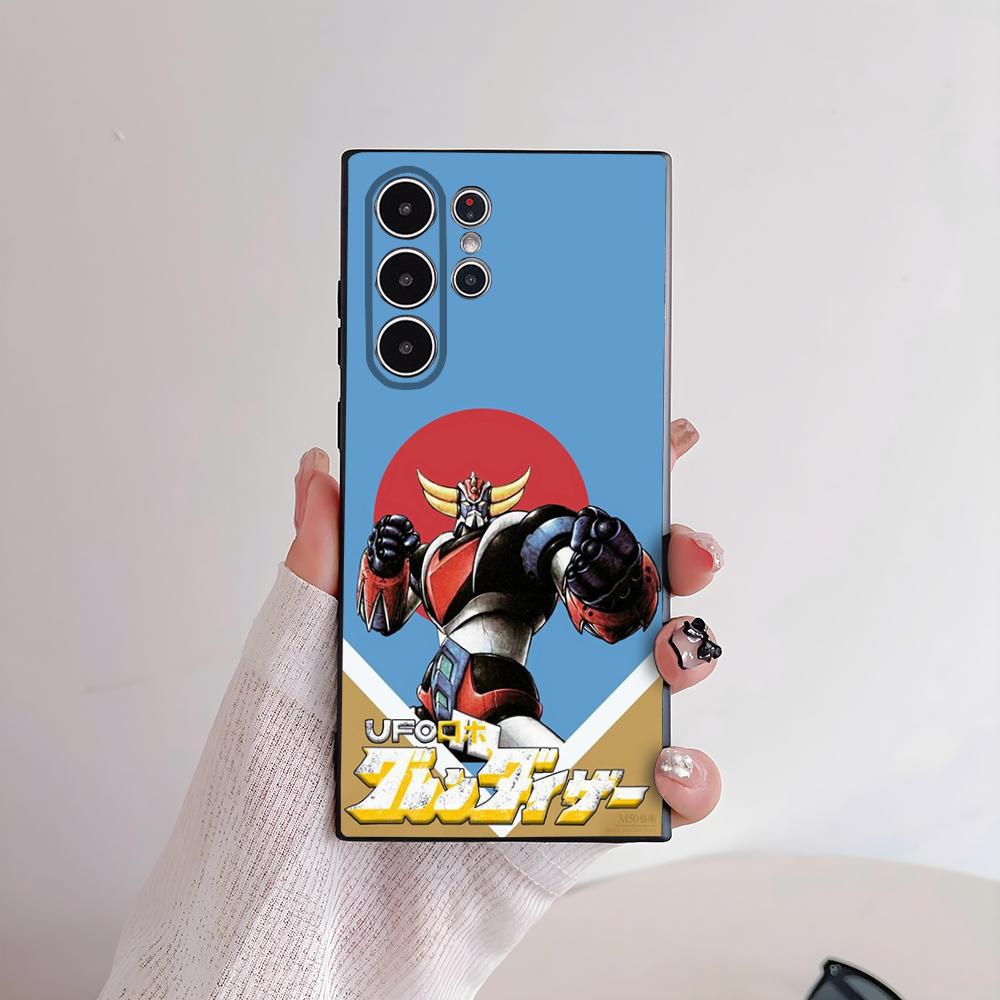 UFO cool R-Robot Grendizer Phone Case for Samsung S series s21 s22 s23 s24 s25 FE Plus Ultra TPU Soft to Skin-friendly case