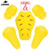 Level 2 CE Certification Motorcycle Protective Gear Protector Back Elbow Shoulder Pads Guards Jacket Inner Armor Biker Equipment