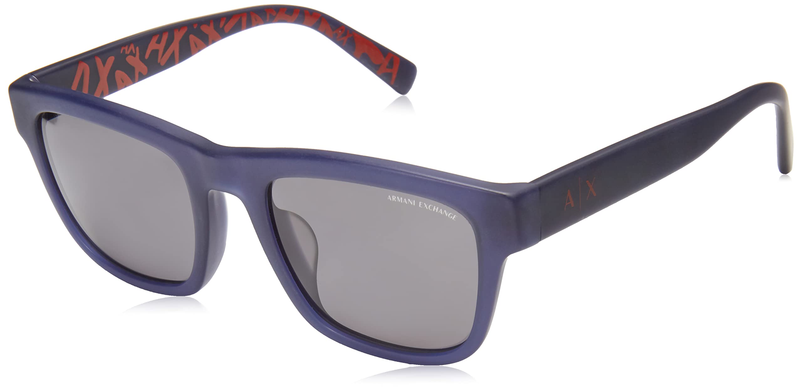 

Sunglasses 0AX4088SF MATTE DARK BLUE 52 [Armani Exchange]