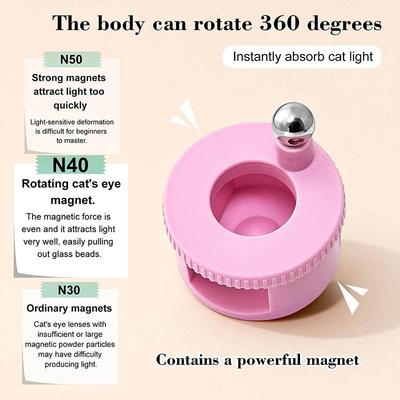 Automatic Cat Eye Magnet Nail Art Magnet Tool Wide Light Cat Eye French Cat Eye Magnet Professional Nail Tool Nail Artifact