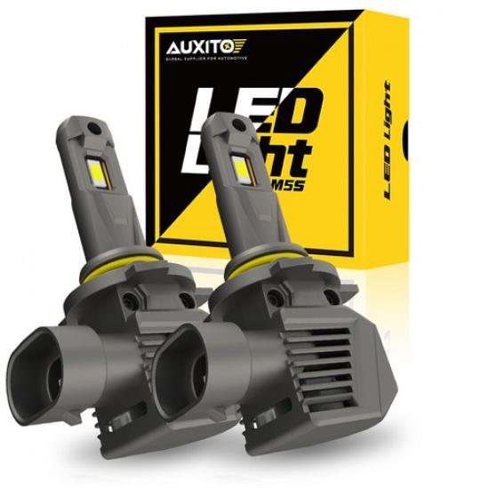 

2X LED Headlight 9012 Hi Low Beam Bulbs Projector Specific Super White M5S EXV