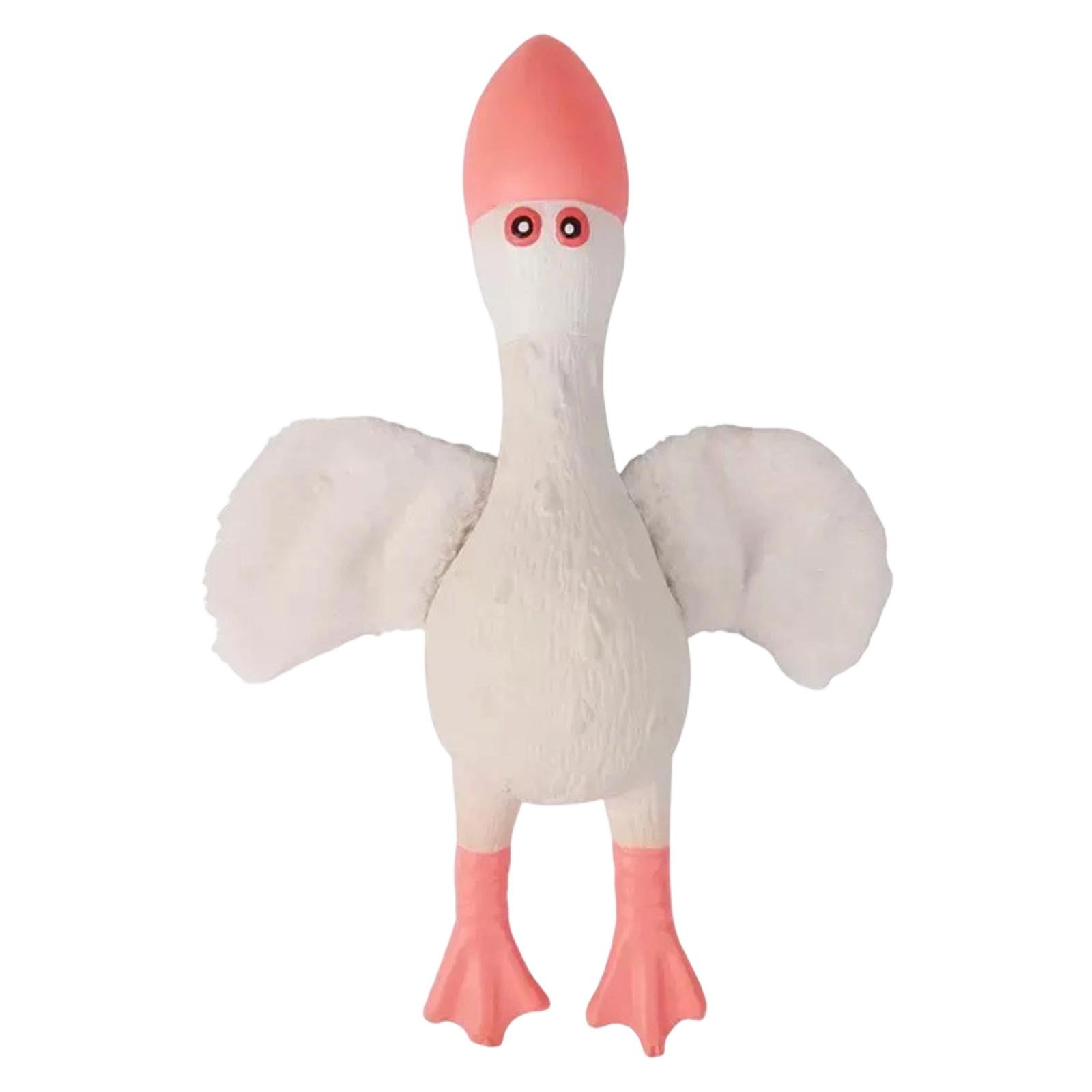 

Durable Pet Plush Toy with Squeaker Soft Latex Material Designed for Chewing and Interactive Play Suitable for Dogs of Various Sizes One Size