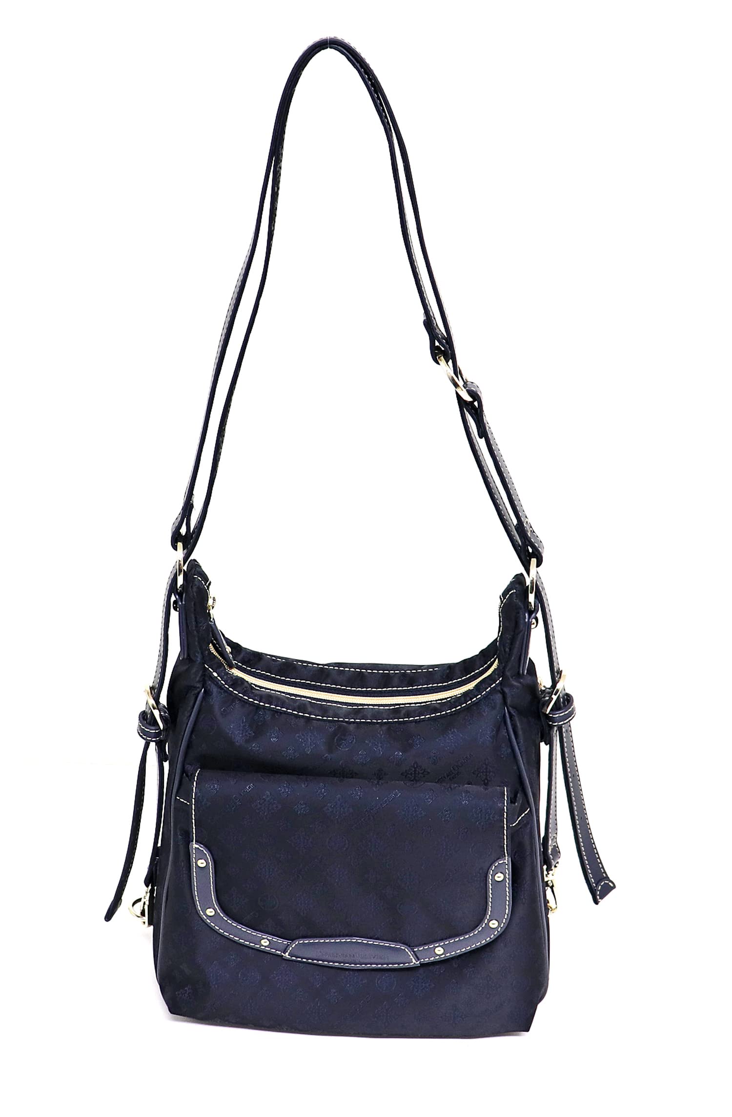 

Christian Olivier Multifunctional 3-Way BackpackShoulder Bag 38-7807 (Ink Navy)