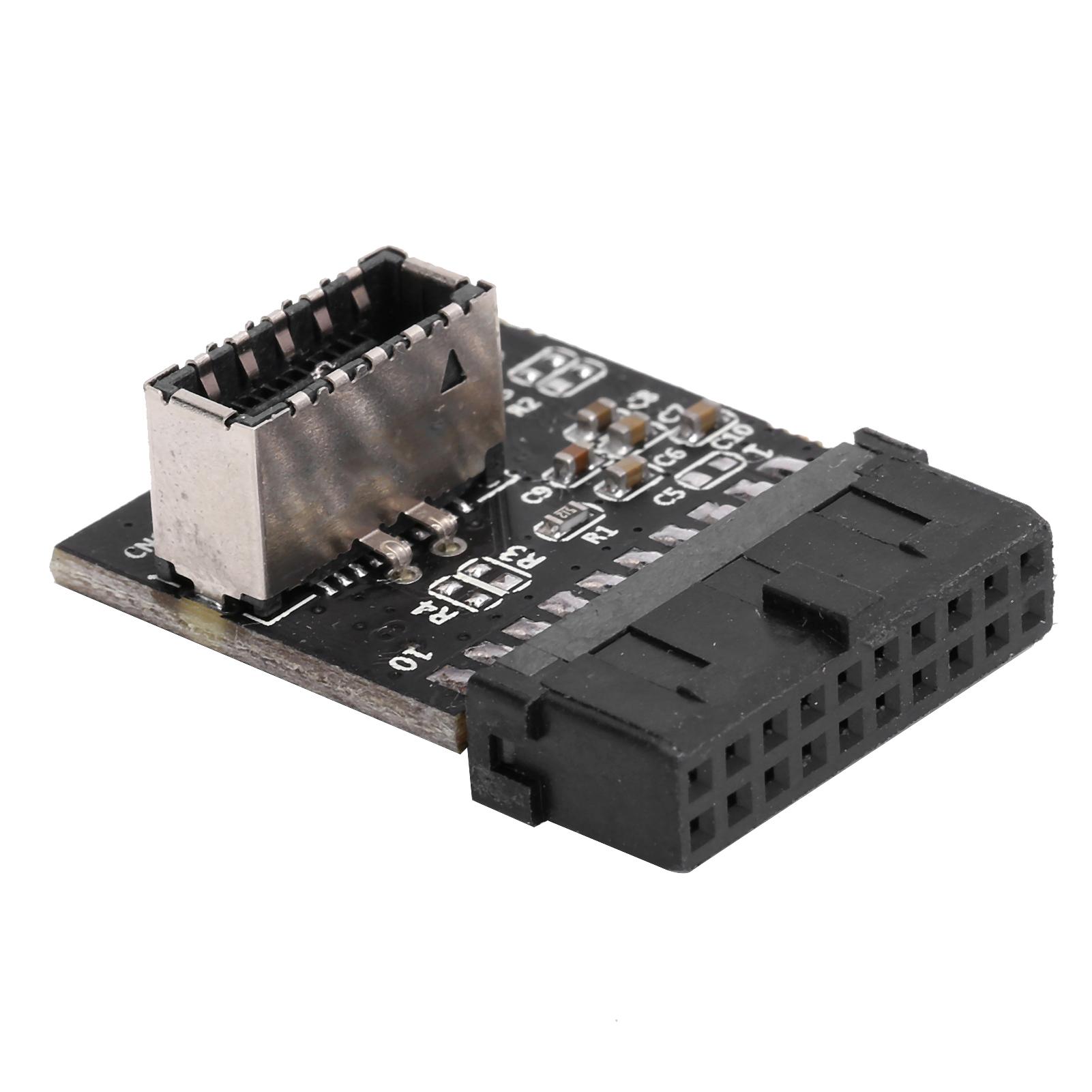 

Адаптер USB 3.0 to TypeE, черная плата расширения, 20-контактный разъем, активный преобразователь