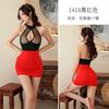 Sexy Lingerie Sexy Female Secretary Ol Hip-wrapped Uniform Cosplay Passion Suit Two-color Splicing Wholesale 1419
