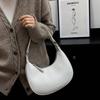New Women's Shoulder Bag Portable Oblique Half-moon Bag