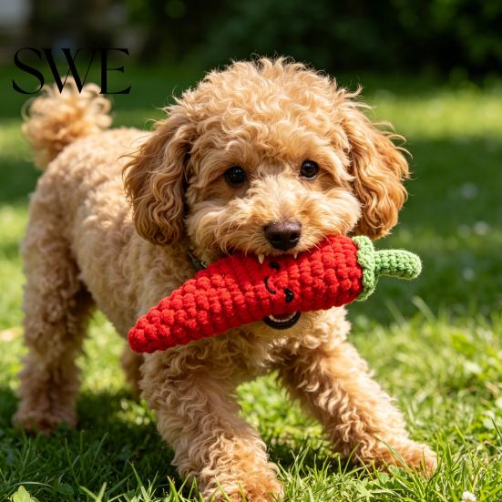 Süße Hundespielzeuge Plüsch-Gemüse-Spielzeug Quietschende Brokkoli-Aubergine Kauspielzeug Gefüllte Frühlingszwiebel Chili-Pfeffer für Welpen-Zahnen Interaktives Spiel Geformt