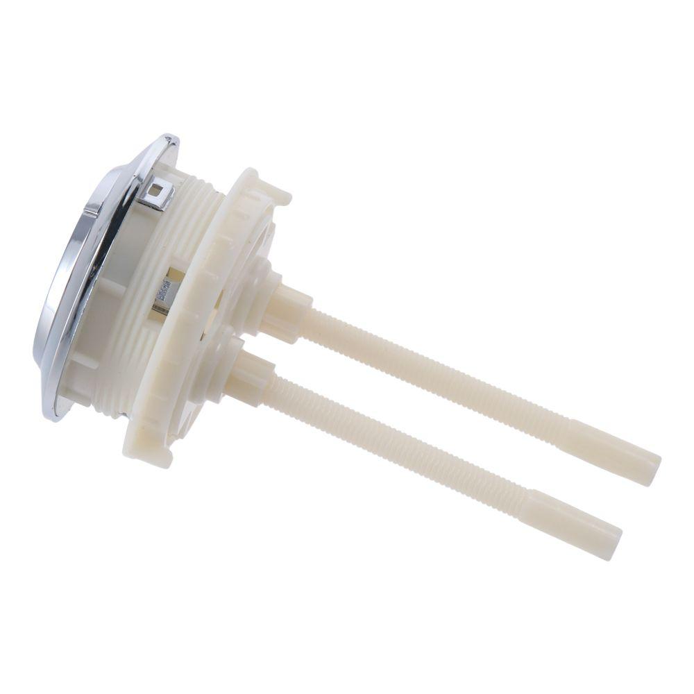 1pc ABS Toilet Water Tank Button Round Valve Toilet Flusher Dual Push Flushing Button  Closestool