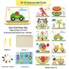 3D Insertable Mushroom Pegs: Children's Creative DIY Puzzle for Concentration and Fun.