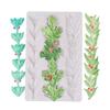 Leaf Fruit Silicone Mold Chocolate Candy Clay Mold for Diy Dessert Crystal Mold Handmade Cupcake Decor Baking Tool