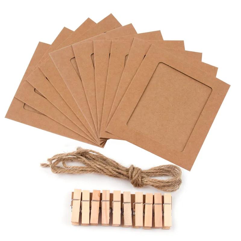 

Фоторамка Клип Фотостена С Днем Рождения Баннер Свадебная Годовщина Декор Детский Душ Первый День Рождения Фоторамка Гирлянда