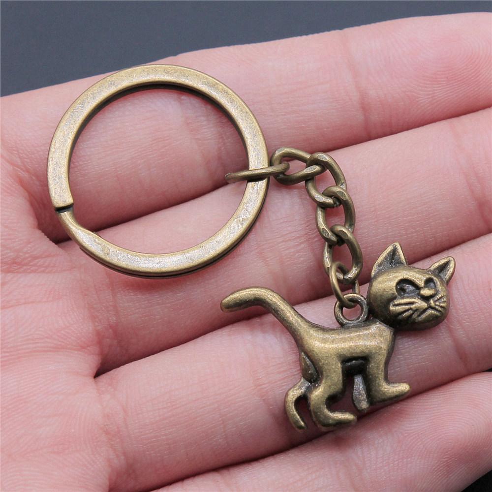 Poultry Farm Chicken Rooster Keychain for Men High Quality Initial New Year Gift Hip Hop Bag Accessory