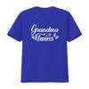 Grandma of twins T Shirt vintage Washed Comfortable Slightly designer clothes homme streetwear graphic Stretched Breathable