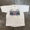 Maglietta da Tennis Vintage Britannica Wimbledon The Championships, Bianca, Taglia XL