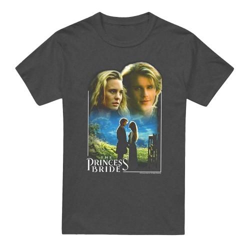 The Princess Bride Unisex Adult Buttercup & Westley Heather T-Shirt