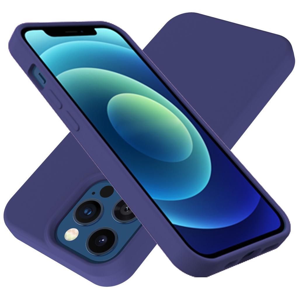 Silicone Case Compatible With Pro Max 2021, 6.7 Inch - Flexible Phone Case Full Body Protective Cover Bumper For Women Men