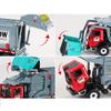 1/24 Scale Alloy Transporter Garbage Vehicle Truck Diecast Car Model Toys Gift