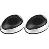 10W Car Speaker Round Stickable Loudspeaker Automobile Tweeter with Adhesive for Easy Installation Compatible with Most Vehicles