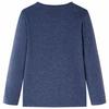 Children's Long-sleeved T-shirt Dark Blue Blend 92/104/116/128/140