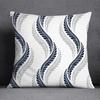 45x45CM Cushion Cover Geometric Pattern Polyester Blue Grey Pillowcase Sofa Cushion Throw Pillow Home Decor Pillowcase