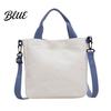 Small Shoulder Purse Canvas Crossbody Bag Lightweight Handbag with Adjustable Strap Stylish Shopping Bag Travel Women for Daily Commute Strap