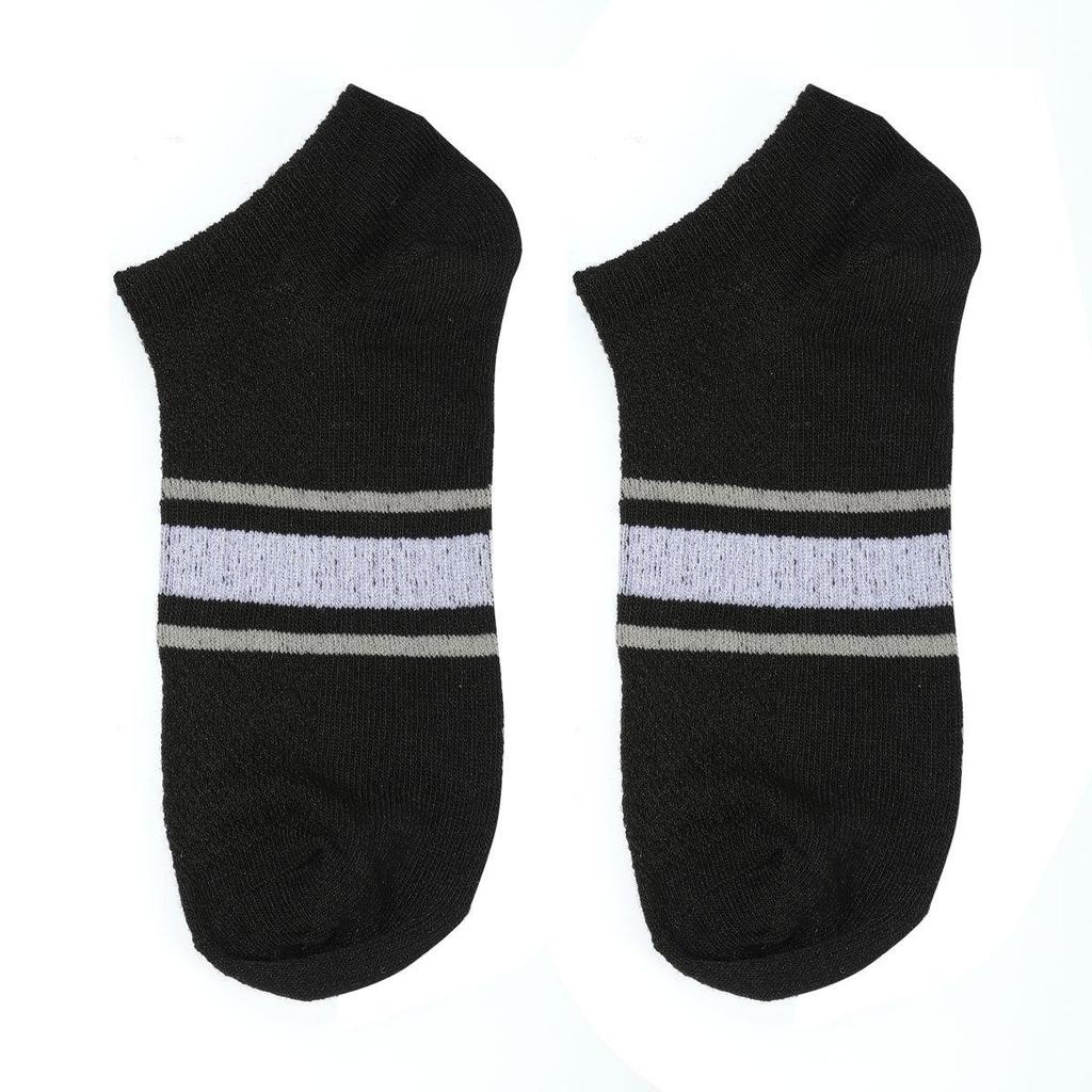 Men's Lightweight Invisible Mesh Sports Socks - Breathable & Sweat-Absorbent Low-Cut Design for Spring/Summer.