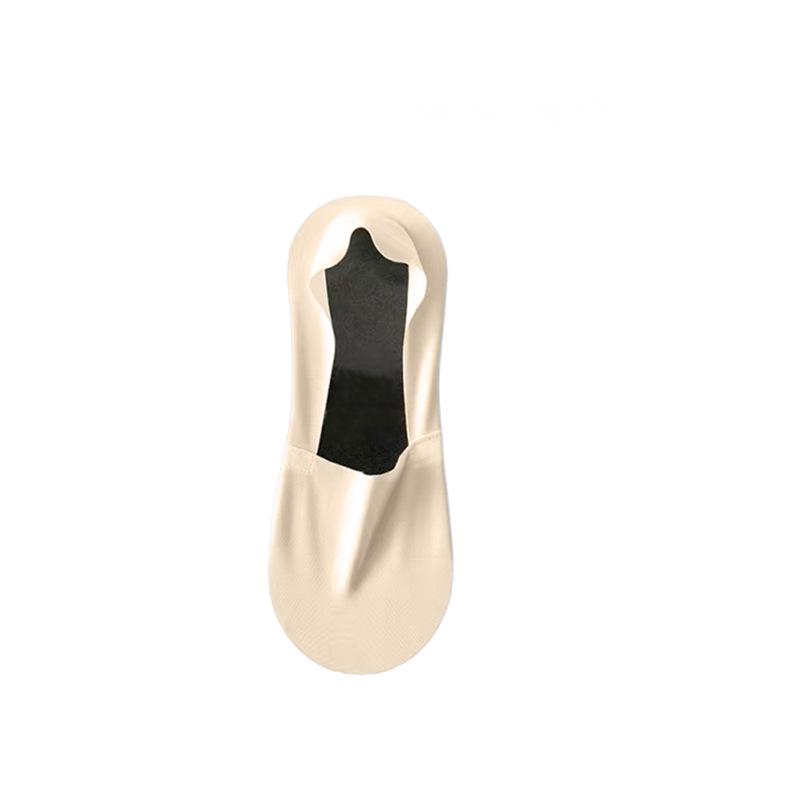 Men's Non-Slip No-Show Boat Socks - Thin, Seamless, Low-Cut, Pure Cotton, Ice Silk.