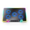 Laptop Radiator Cooler Stand Digital Display Height Adjustable Low Noise Portable Notebook Stand Gaming Laptop Cooling Pad