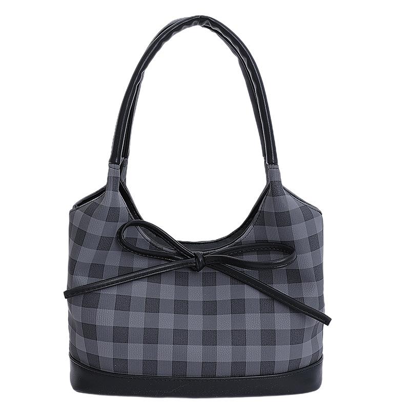 Высококачественная клетчатая сумка-облако, женская, 2025, новая, трендовая, модная, нишевая, универсальная, ins, на плечо, кроссбоди