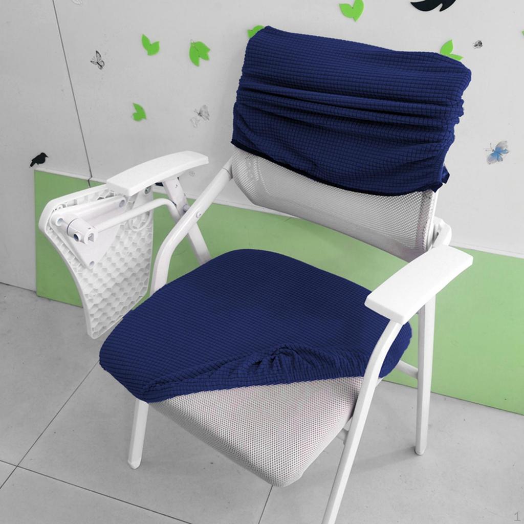 Chair Cover, Dining Stretchable Back Office Seat Protector
