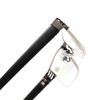 Neue Lesebrille High-End Business Überbrille Harz Lesebrille Metall Halbrand Alterssichtigkeit Weitsichtigkeit Brille +1.0