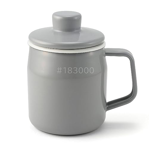 

Fuji Horo Filt Mini Oil Pot 0.35L Light Gray OP-0.