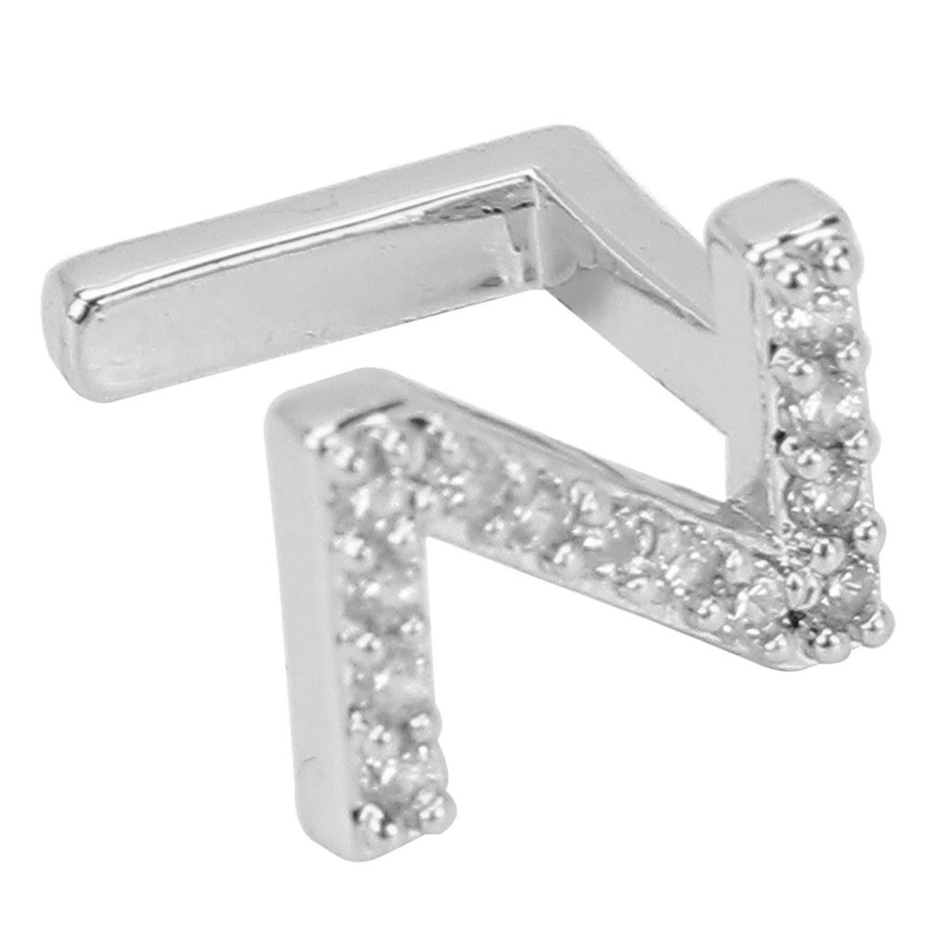 Capital Letter False Tooth Braces Single Hip Hop Fake Teeth Decoration Halloween Tooth Accessories