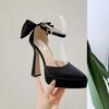 European and American Fashion 13cm Super High Heels Shoes Women Platform Pumps Thick Soled Sandals Women's Banquet Party Shoes